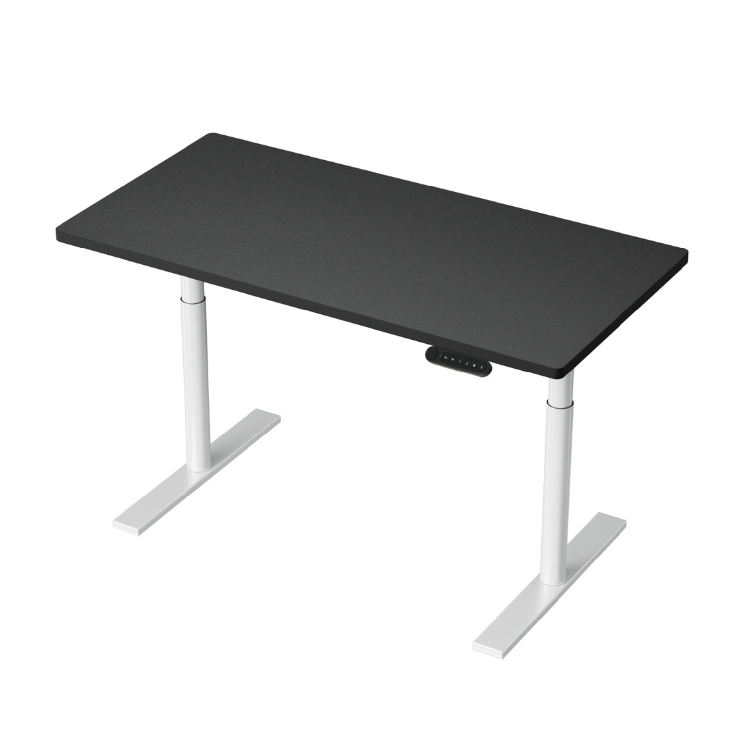 120cm Dual Motor Standing Desk (Black/White)