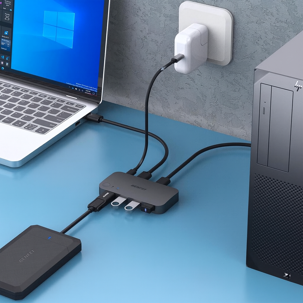 BENFEI 4-Port USB 3.0 Switch