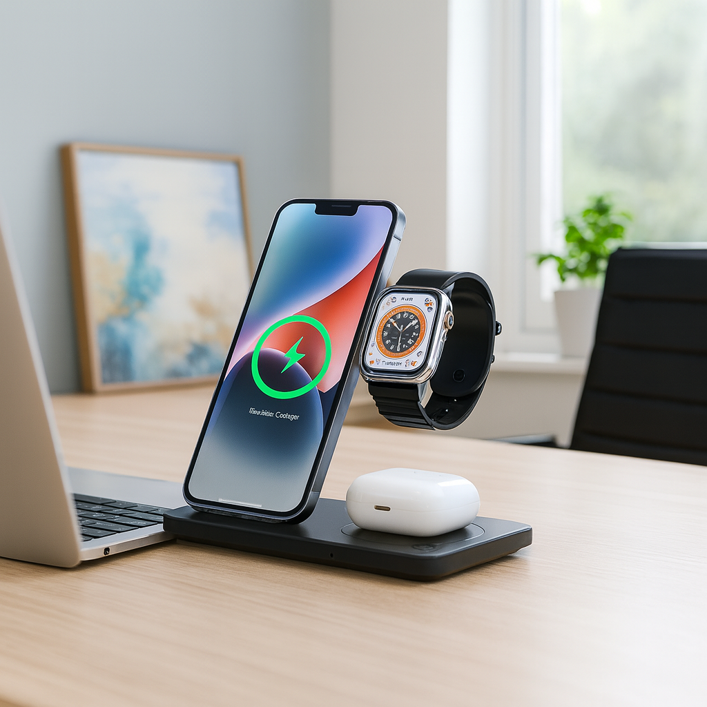 3 In 1 Folding Wireless Charger