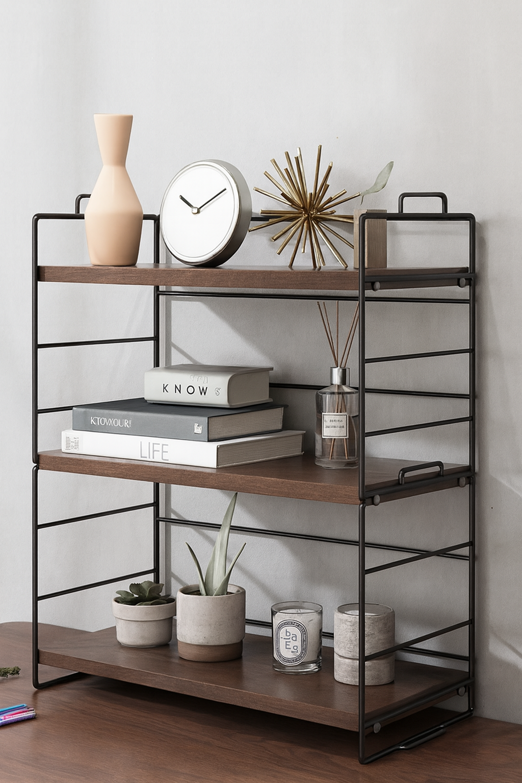 3-Tier Desktop Storage Rack