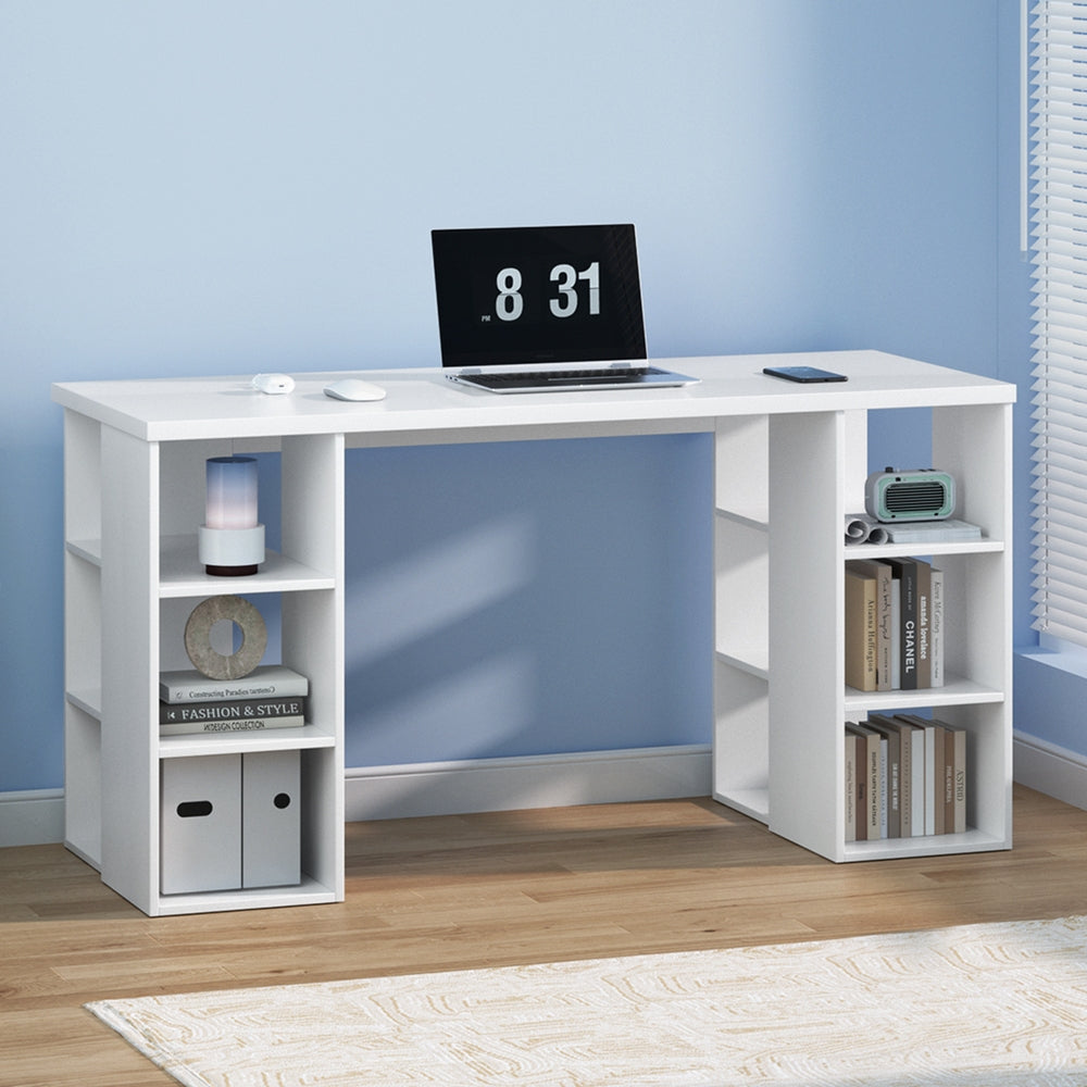 Dual Storage Computer Desk