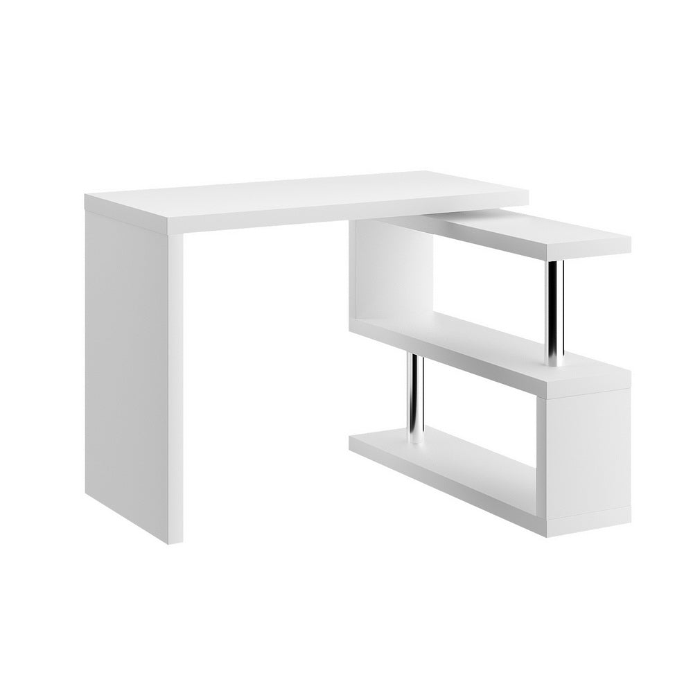 Computer Desk L-Shape & Bookshelf