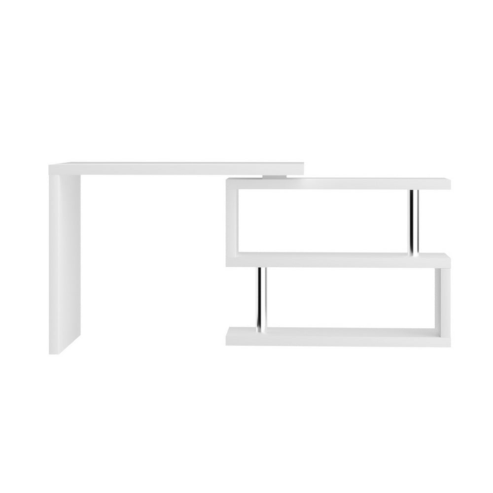 Computer Desk L-Shape & Bookshelf