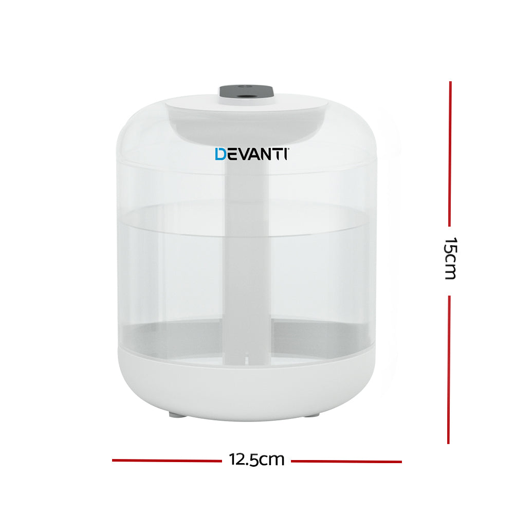 Devanti Ultrasonic Diffuser & Humidifier