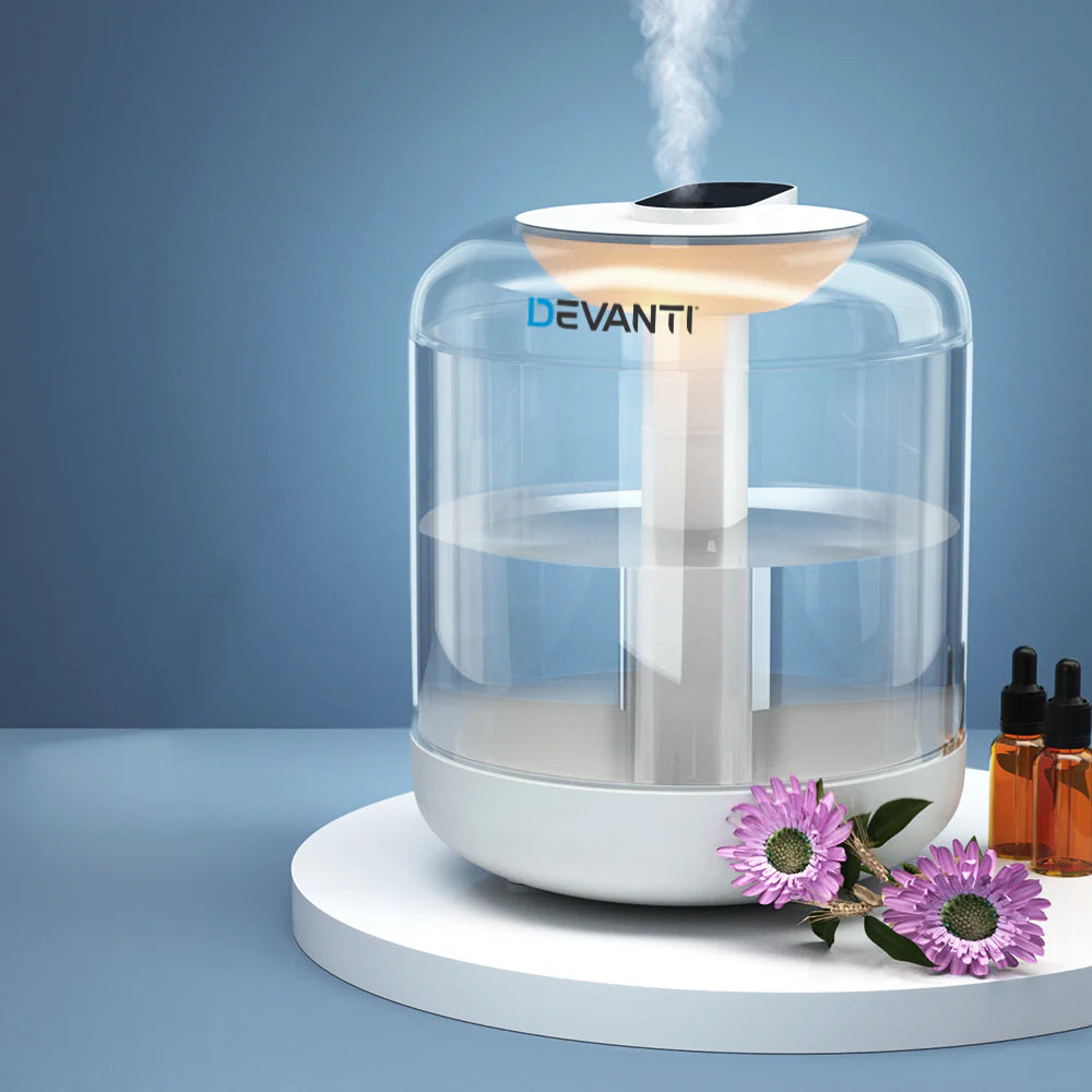 Devanti Ultrasonic Diffuser & Humidifier