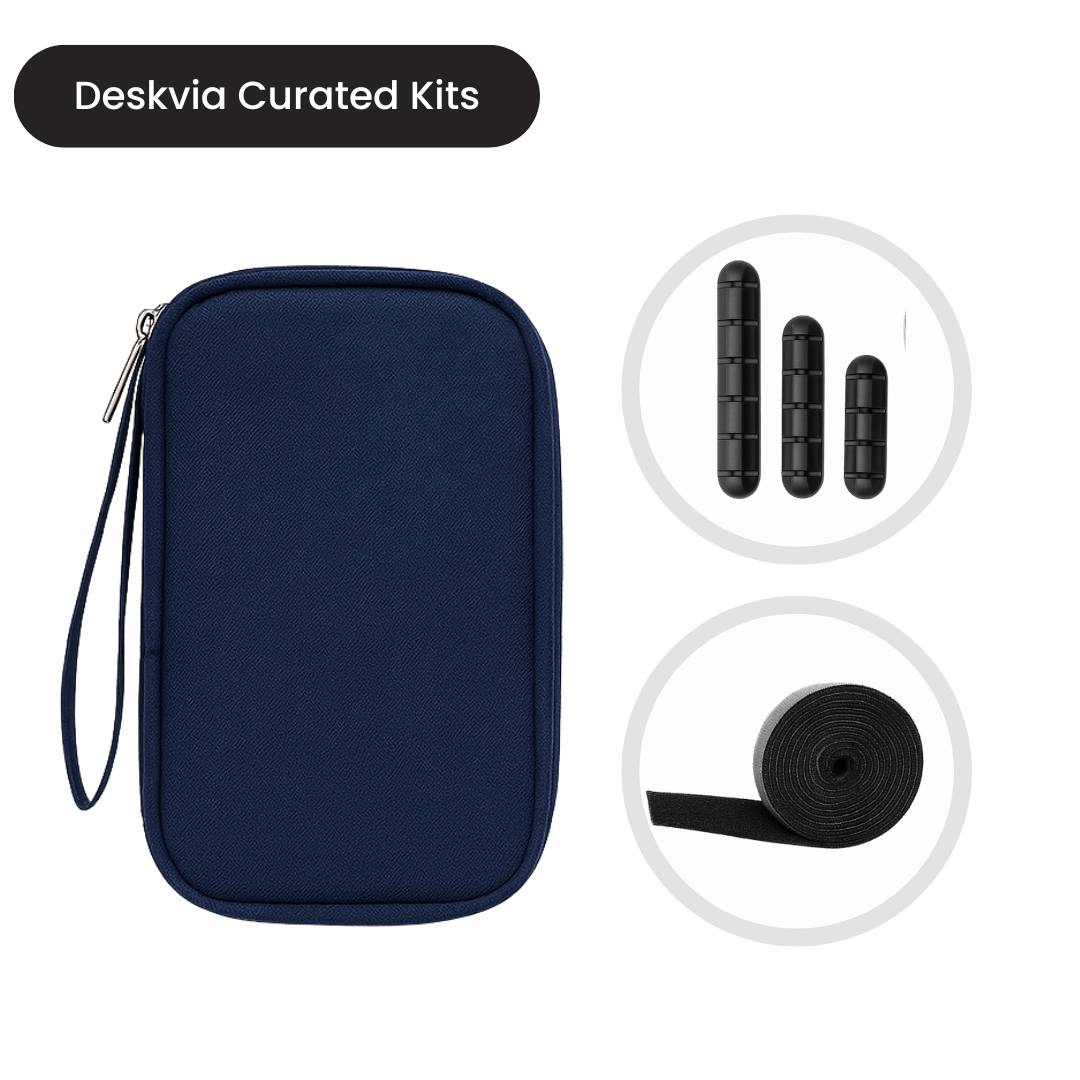Cable Management Starter Kit (Navy)