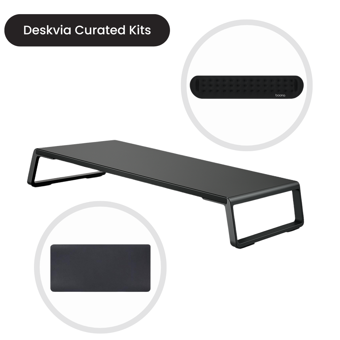 Minimal Desktop Setup Kit (Black)
