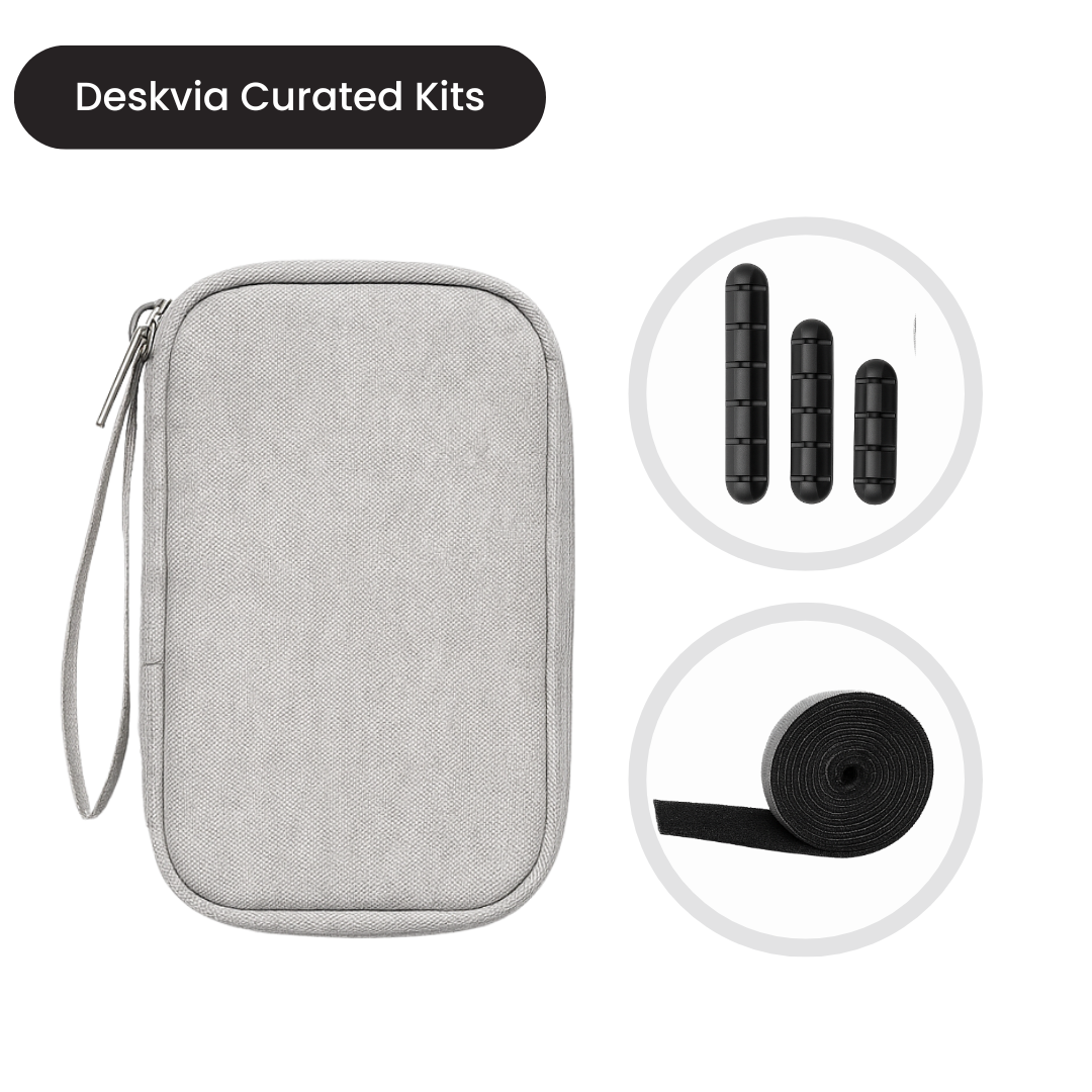 Cable Management Starter Kit (Grey)