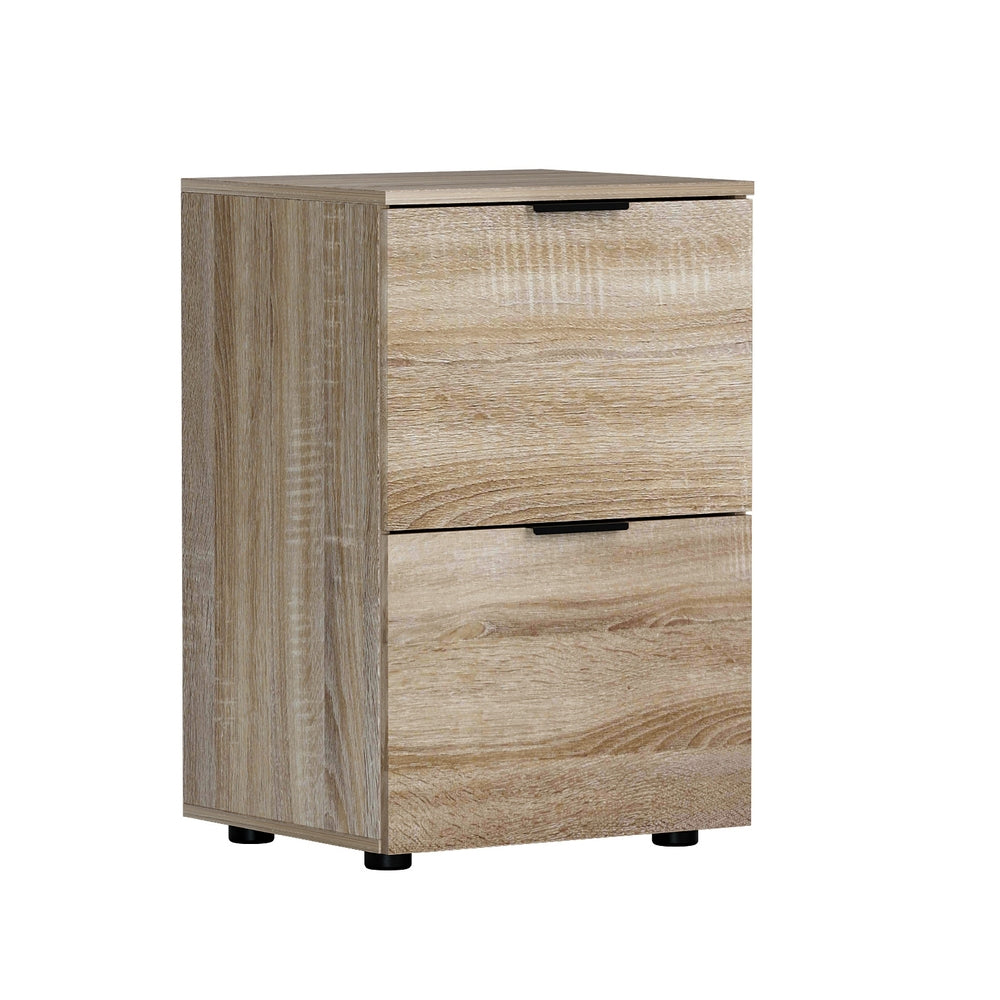 2-Drawer Filing Cabinet (Oak)