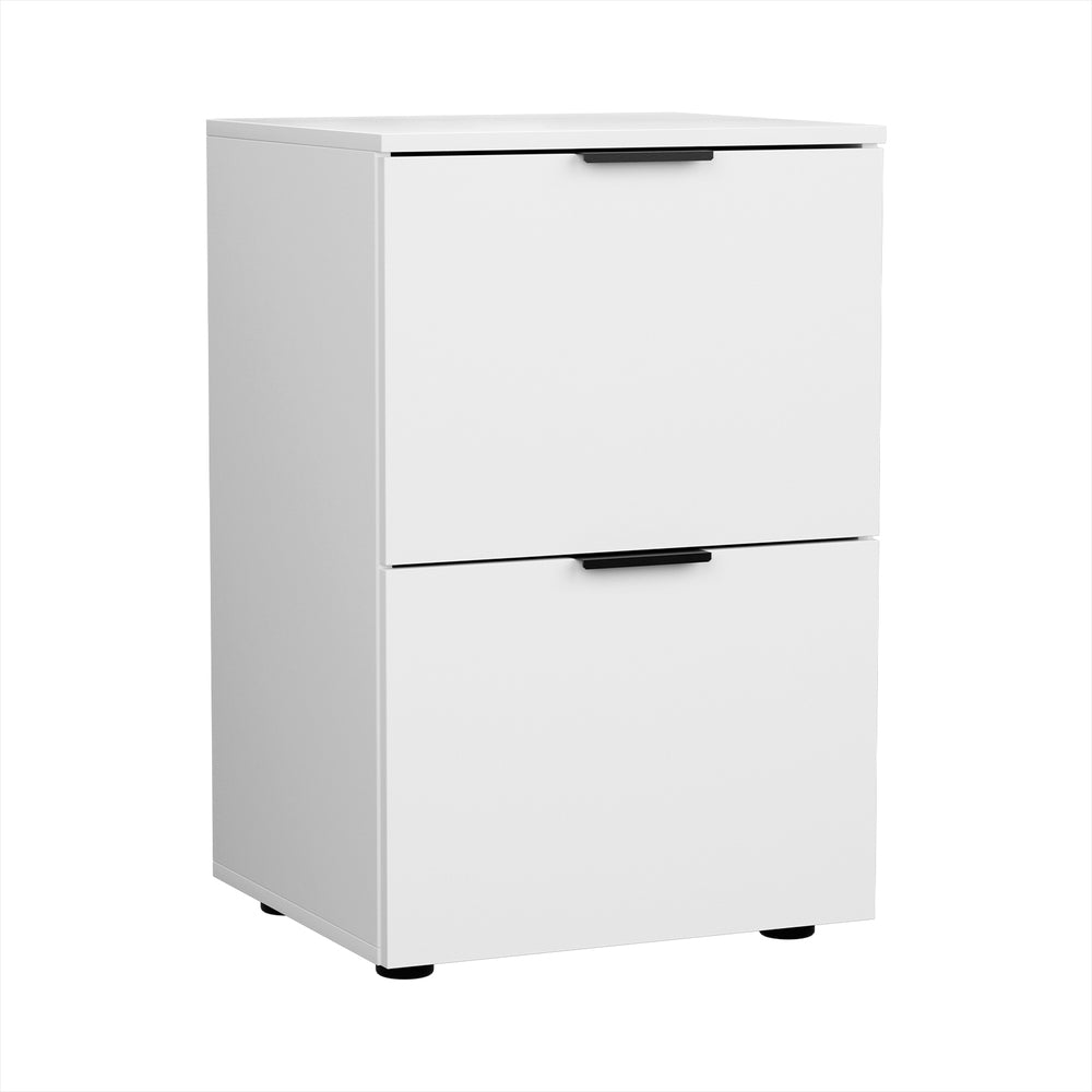 2-Drawer Filing Cabinet (White)