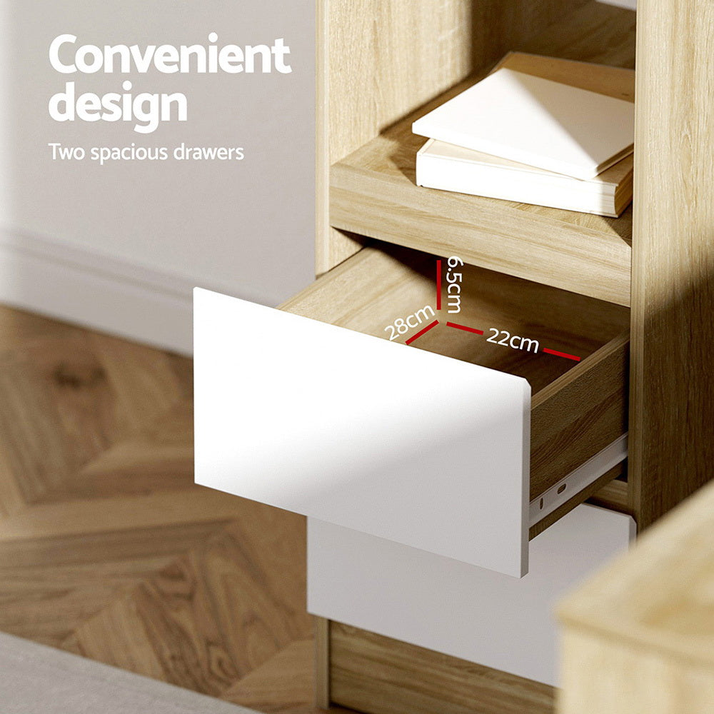 L-Shape Computer Desk (Oak)