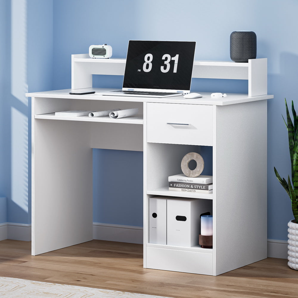 Open-Shelf Computer Desk