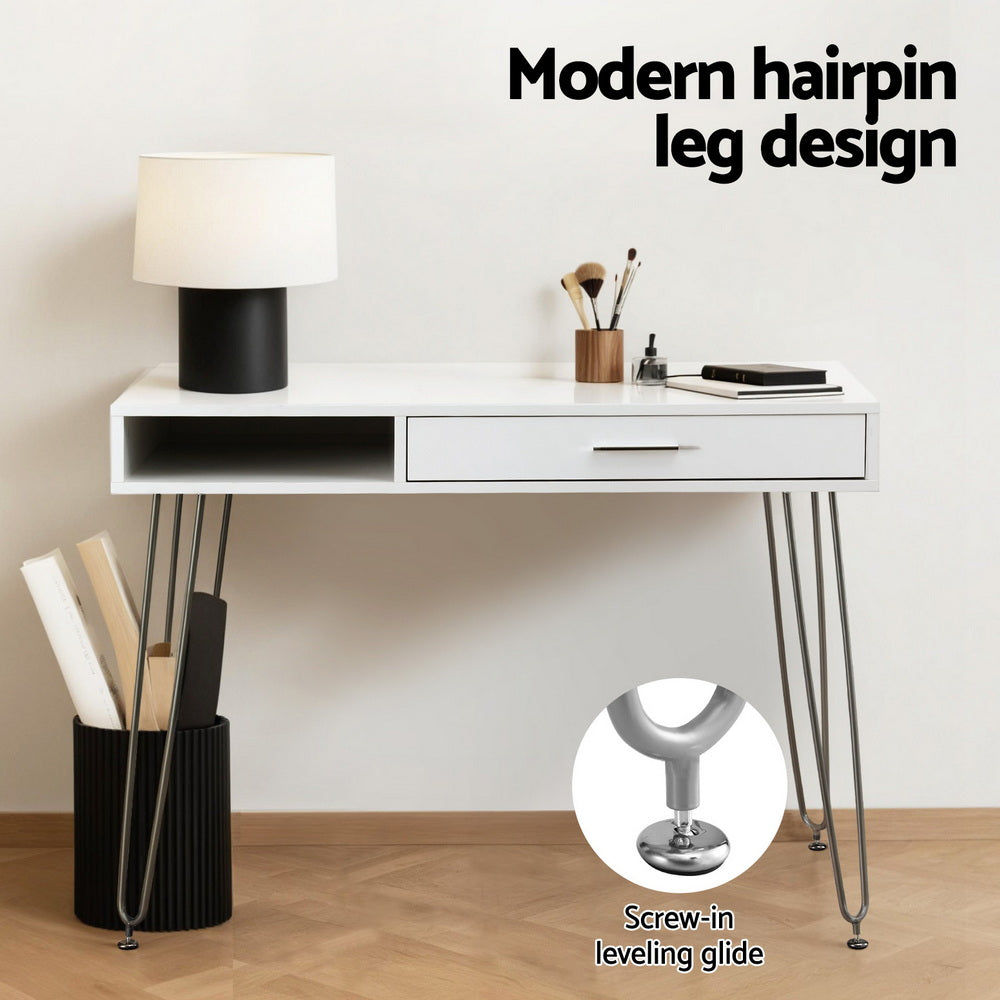 Minimal Computer & Cabinet Desk