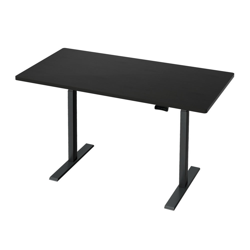 140cm Dual Motor Standing Desk (Black)