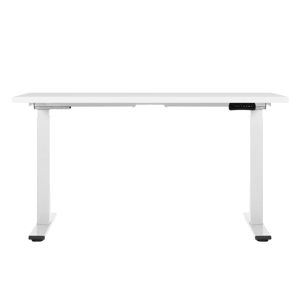 120cm Dual Motor Standing Desk (White)