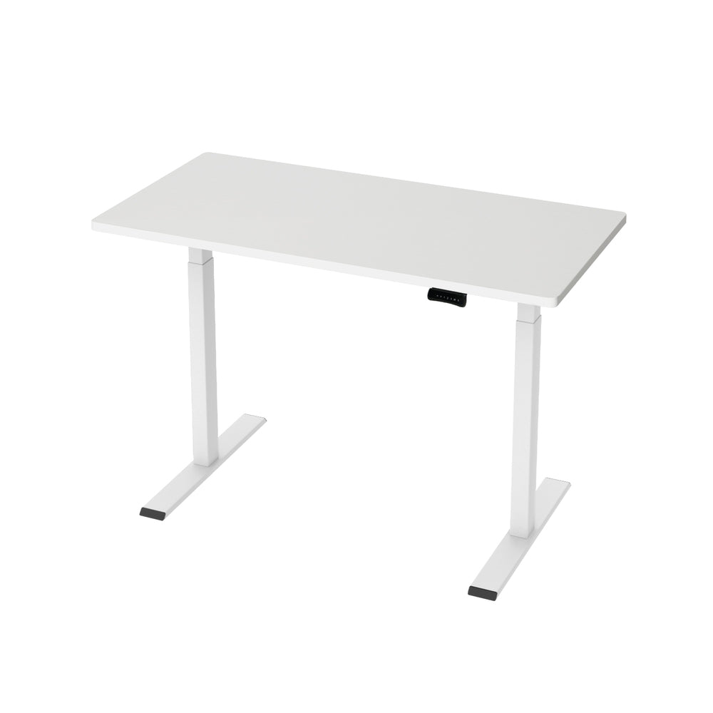 120cm Dual Motor Standing Desk (White)