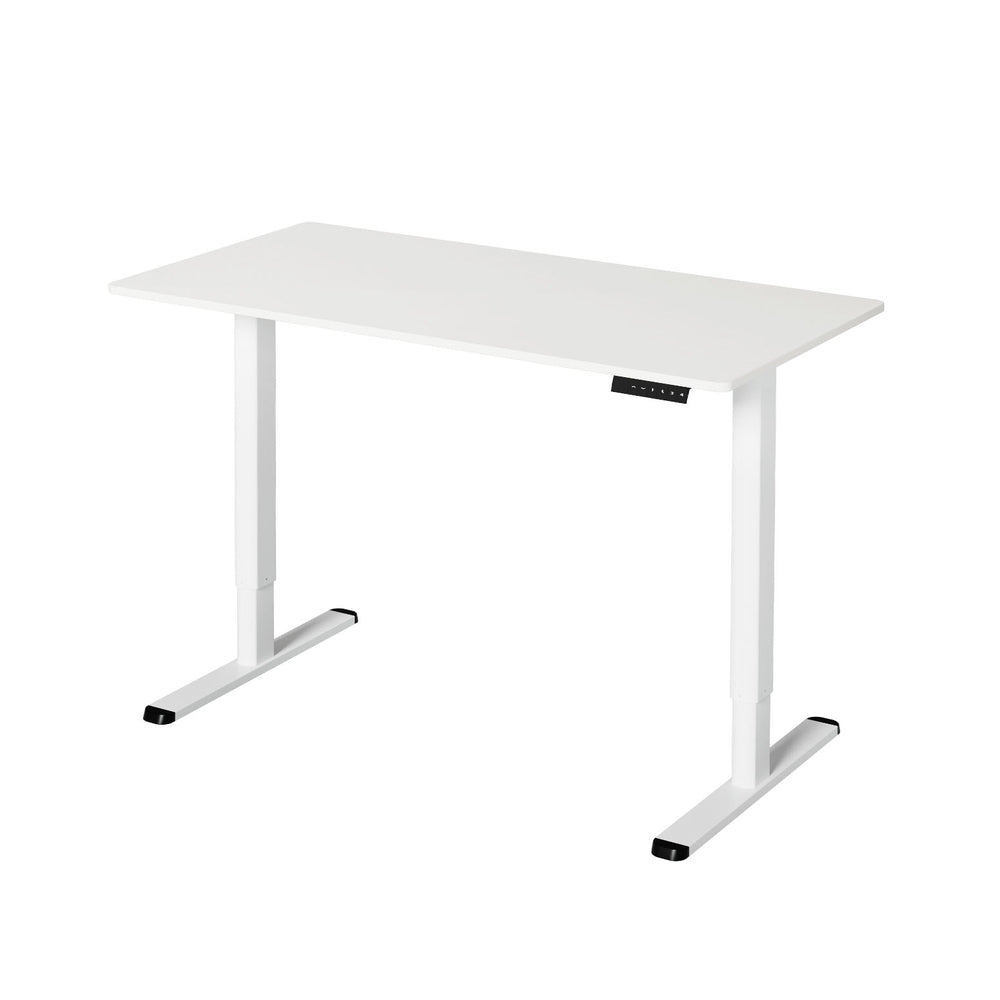 Electric Sit Stand Desk (White)