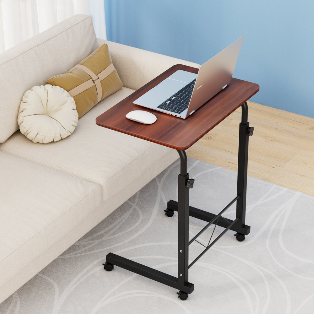 Adjustable Desk Stand (Dark Wood)