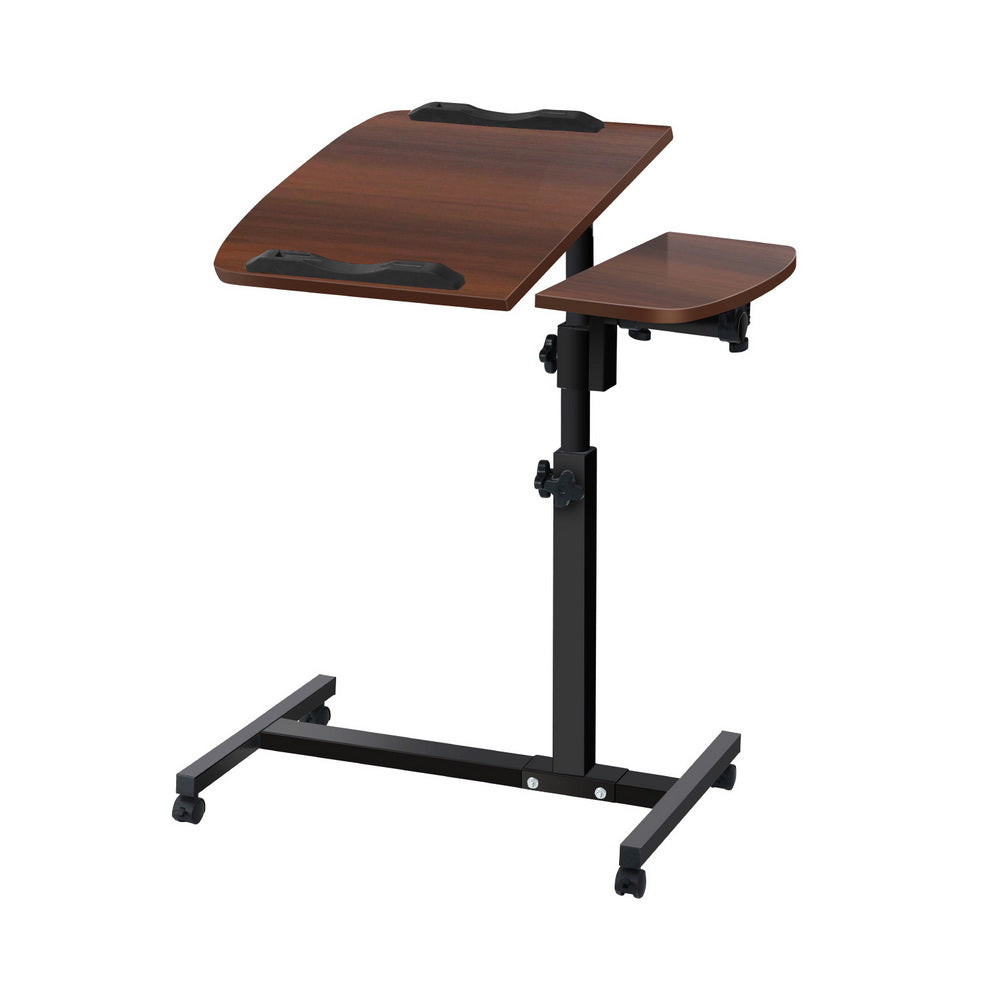 Mobile Laptop Stand (Walnut)