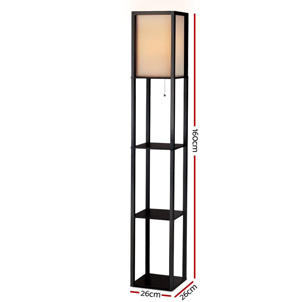 Artiss 3-Tier Shelf Floor Lamp
