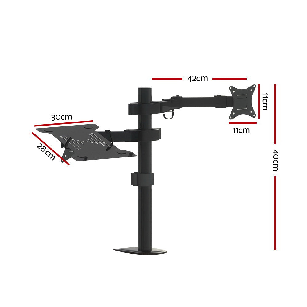 Artiss Monitor Arm & Laptop Tray