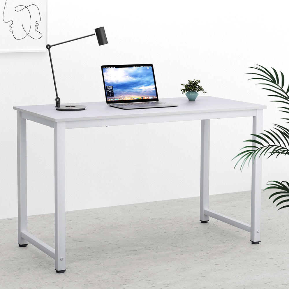 Modern Office Study Table (White)