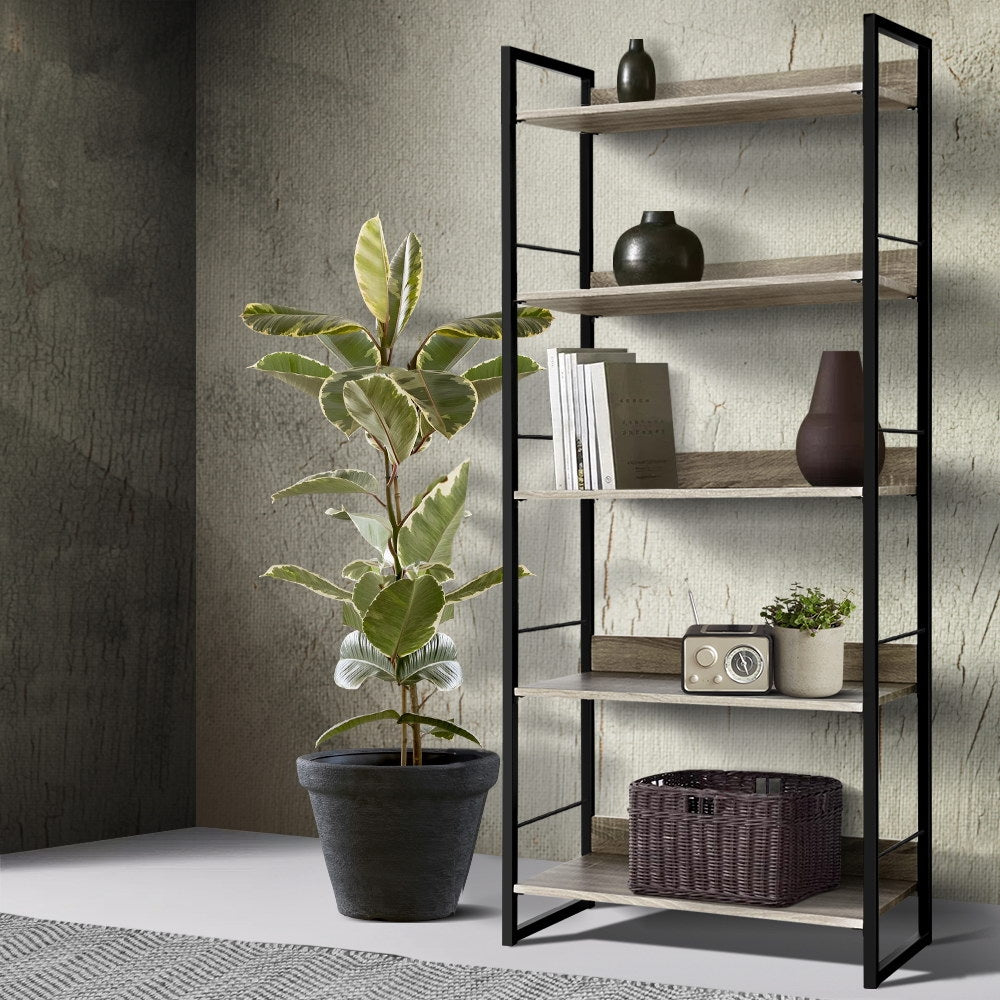 5-Tier Contemporary Bookshelf
