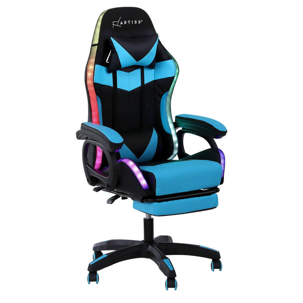 RGB Gaming Office Chair (Blue)