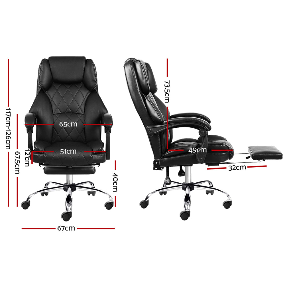 Artiss Flexi Executive Office Chair (Black)