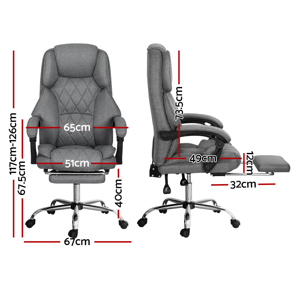 Artiss Flexi Executive Office Chair (Grey)