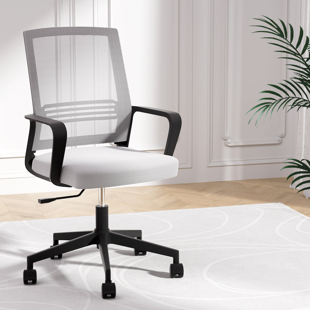Mesh Mid Study Chair (Grey)