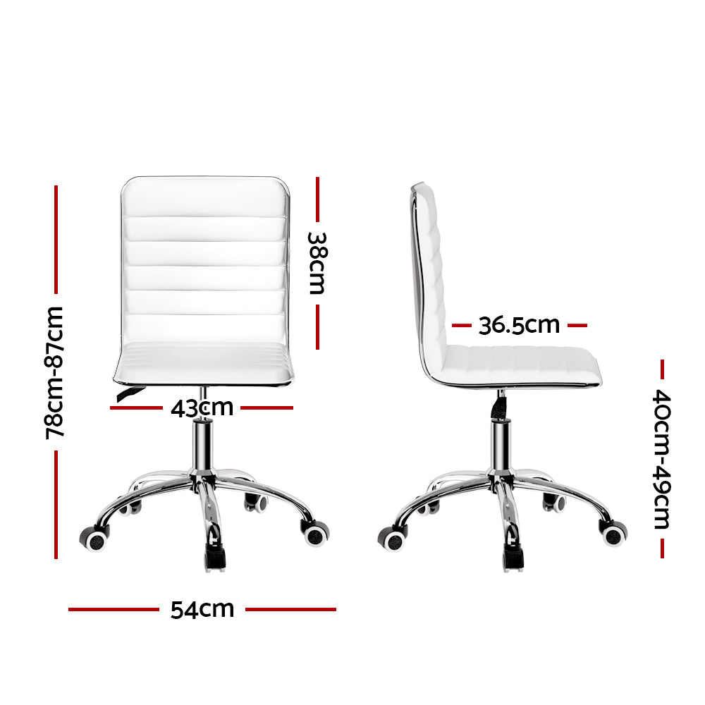 Deluxe Conference Office Chair (White)