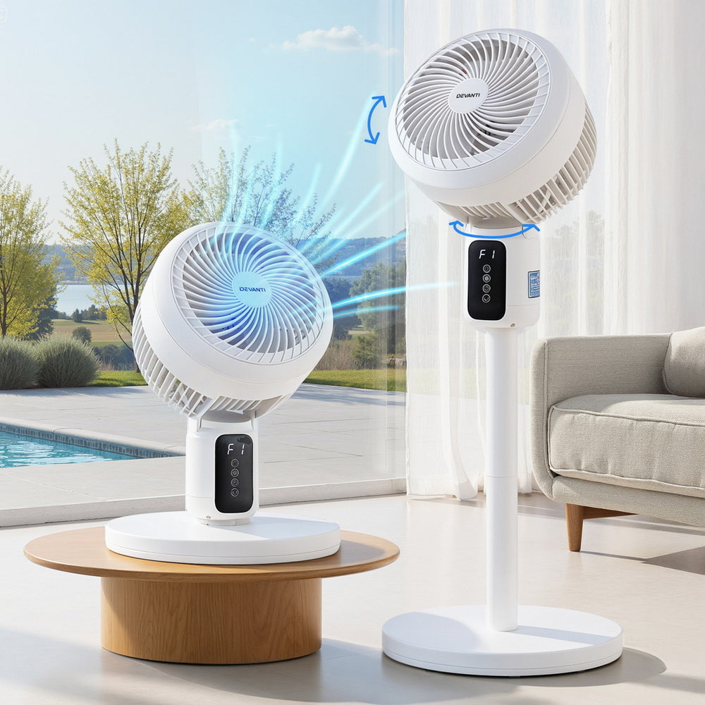 Devanti Adjustable Pedestal Fan