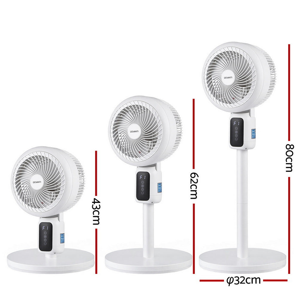 Devanti Adjustable Pedestal Fan