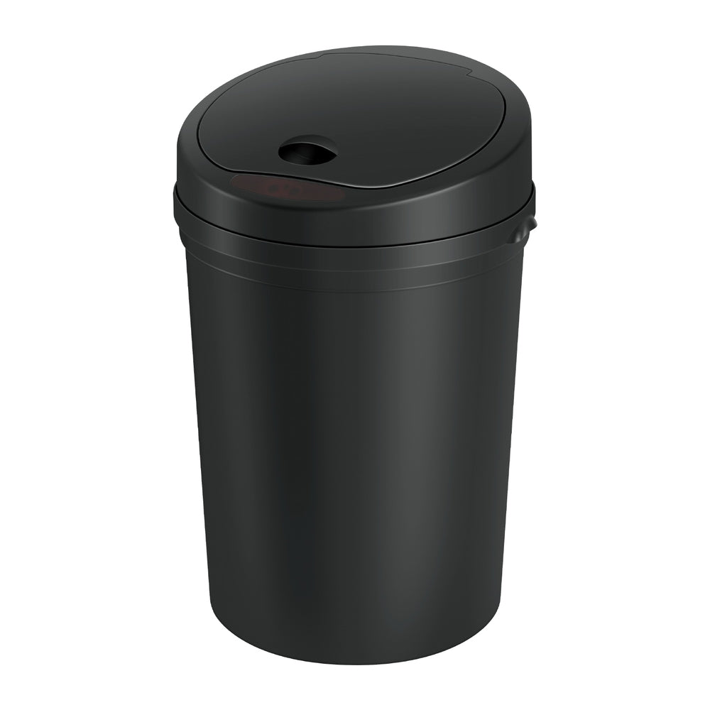 Devanti 9L Round Motion Sensor Bin (Black)