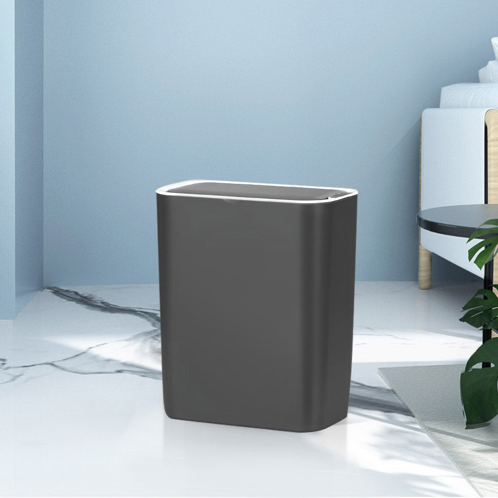 Devanti 9L Motion Sensor Bin (Ash Black)