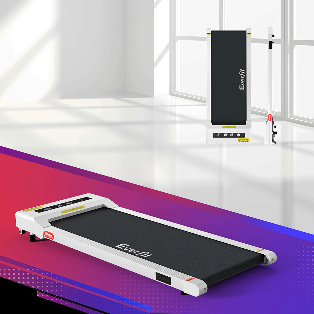 Everfit Under-Desk Treadmill (White)