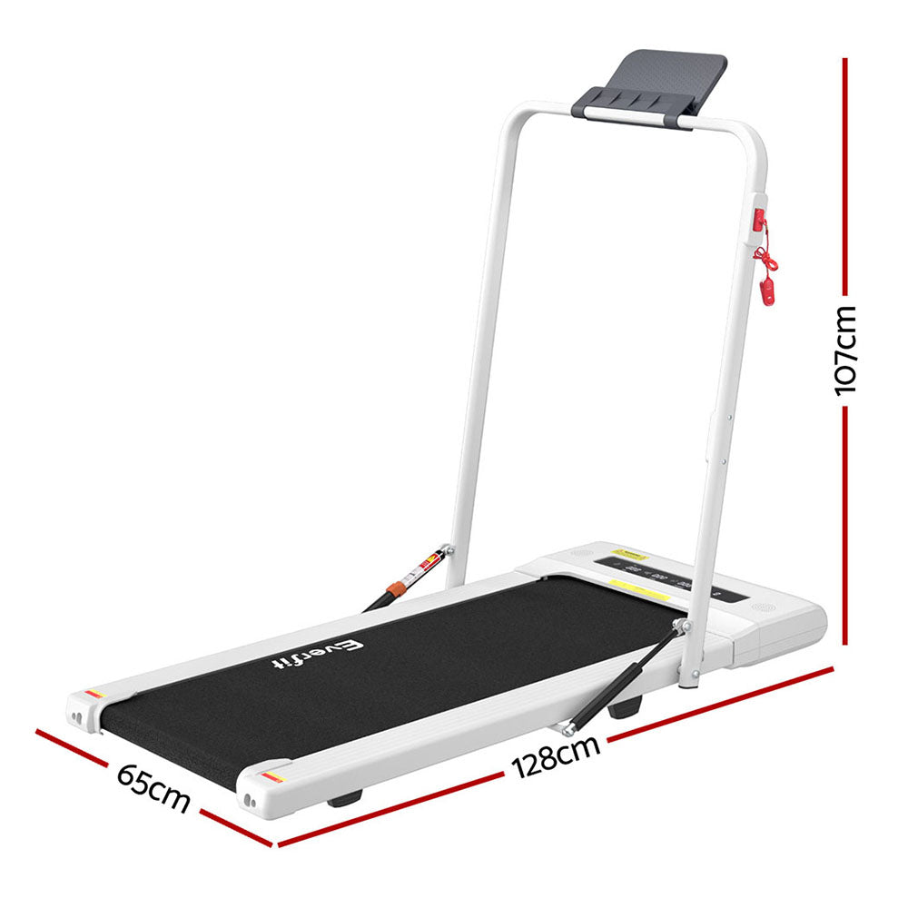 Everfit Tall Under-Desk Treadmill (White)