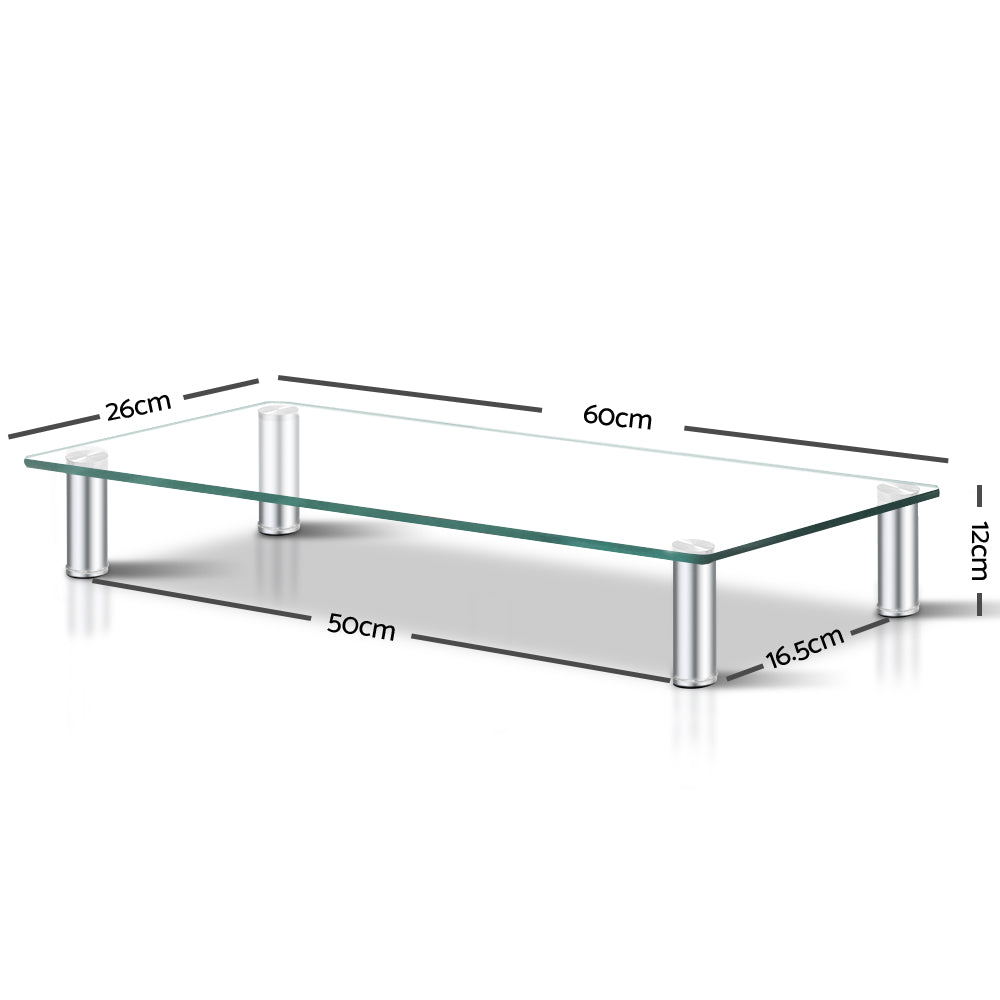 Artiss Glass Monitor Stand