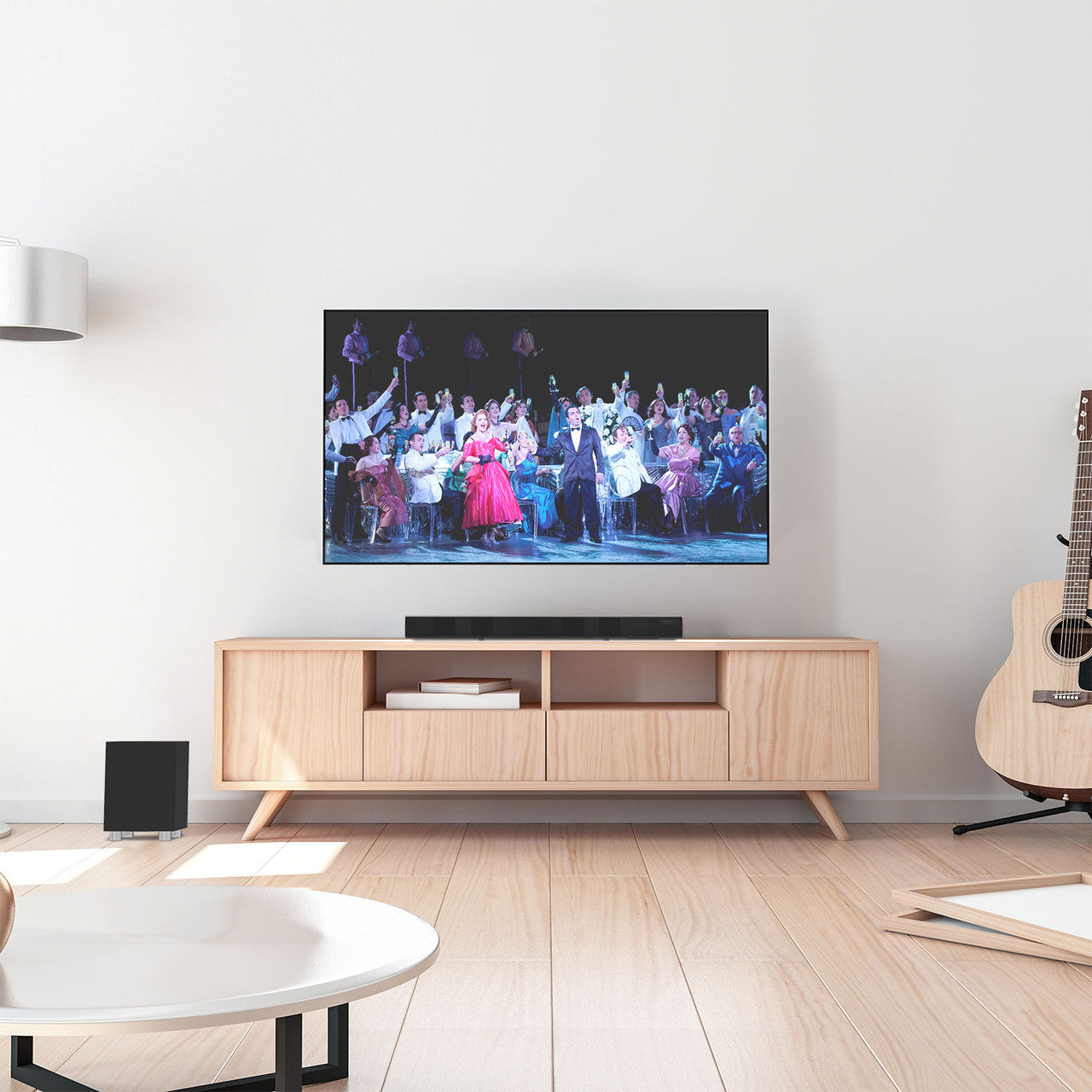 Laser Optical Soundbar & Wireless Subwoofer