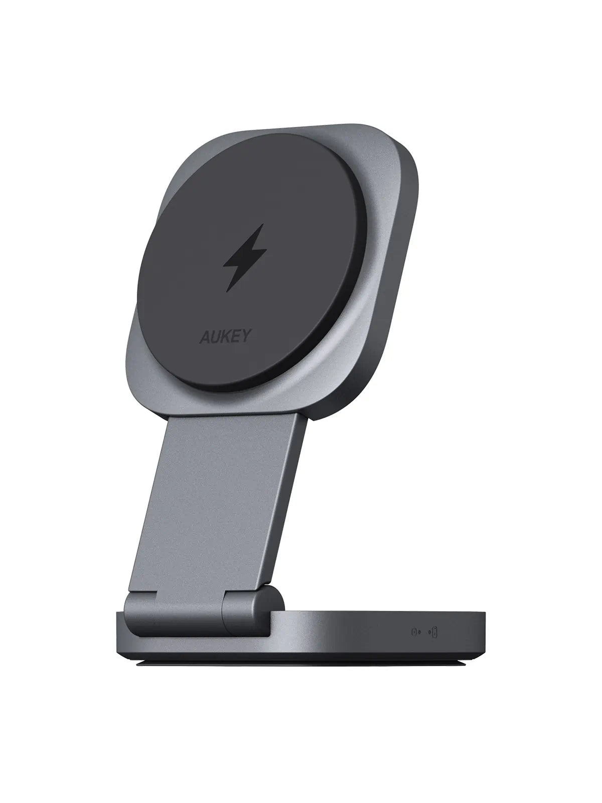 Aukey MagFusion Qi2 2-in-1 Magnetic Wireless Charger