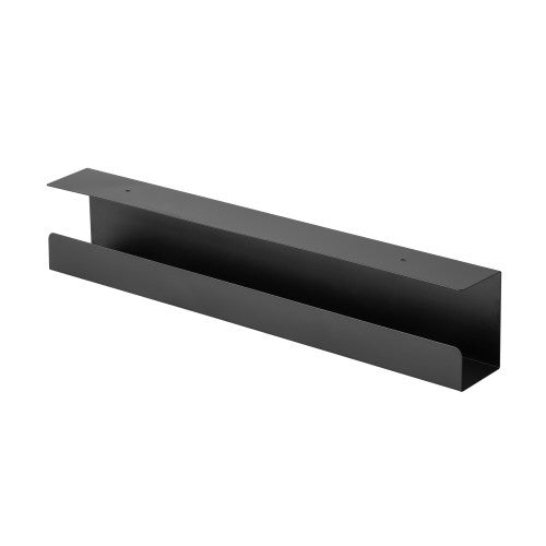 BRATECK Under-Desk Cable Tray Organiser (Black)