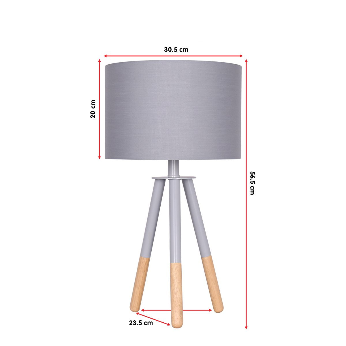 Sarantino Nordic Tripod Desk Lamp