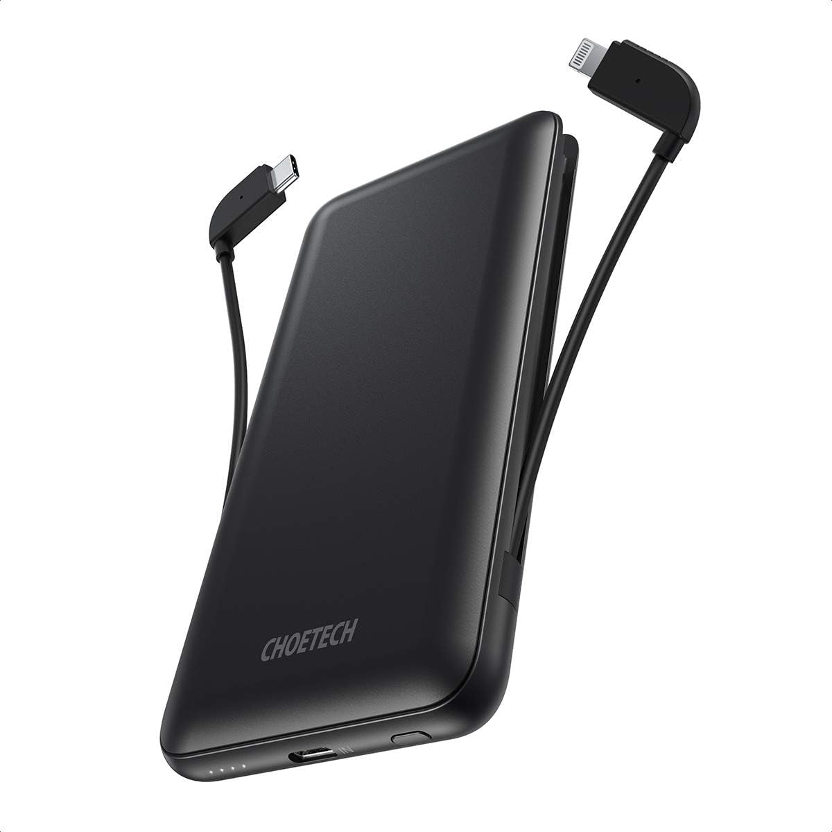 CHOETECH B688-BK 10000mAh Dual Cable Power Bank