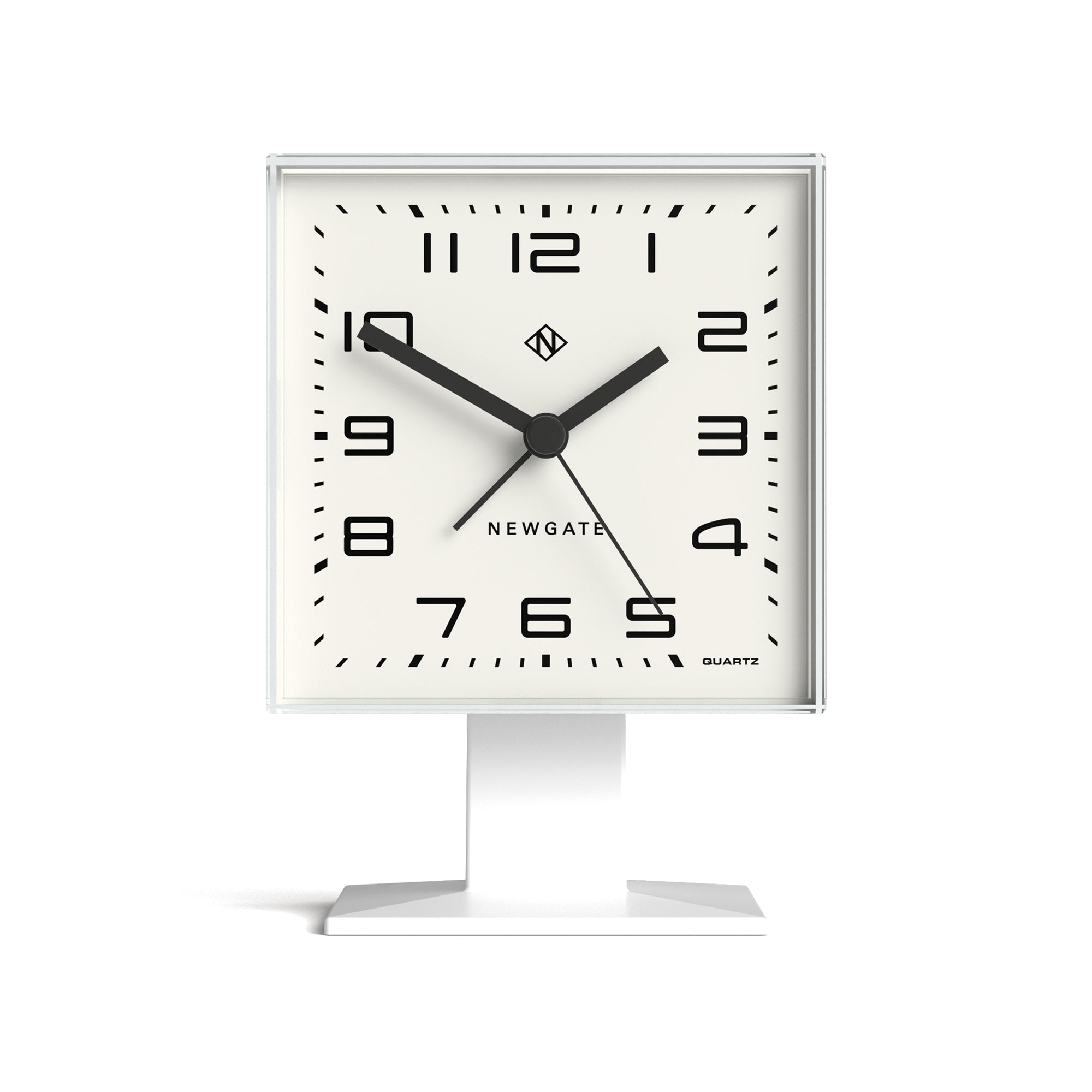 Newgate Victor Alarm Clock (White)