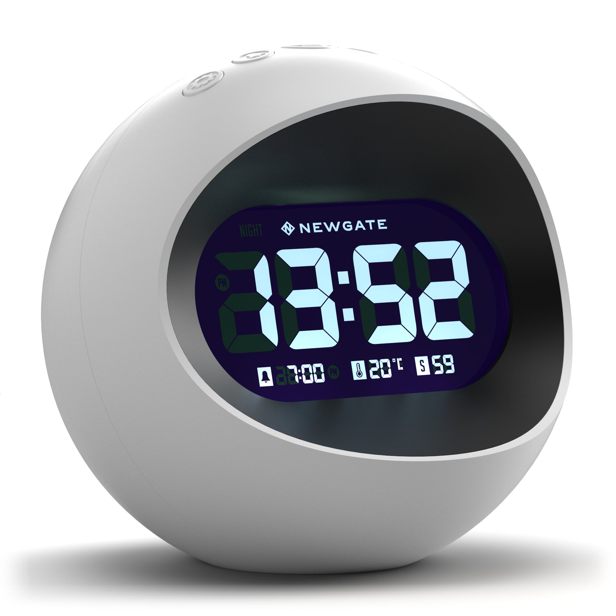 Newgate LCD Alarm Clock