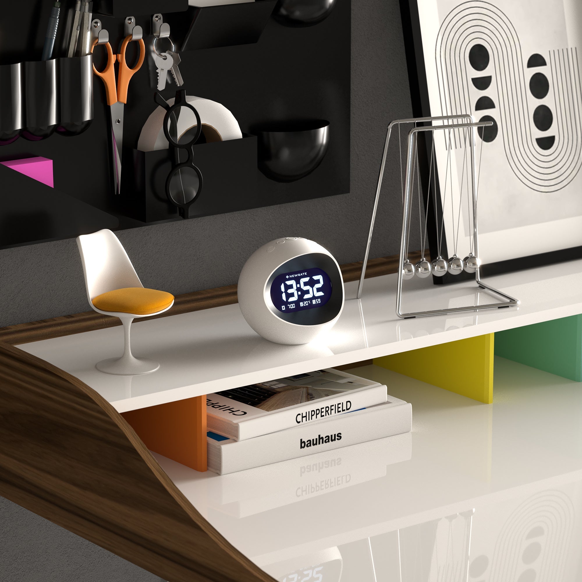 Newgate LCD Alarm Clock