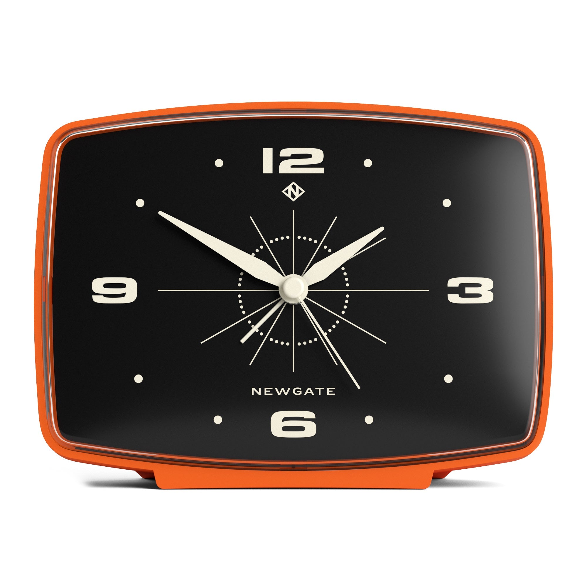 Newgate Brooklyn Desk Clock (Orange)