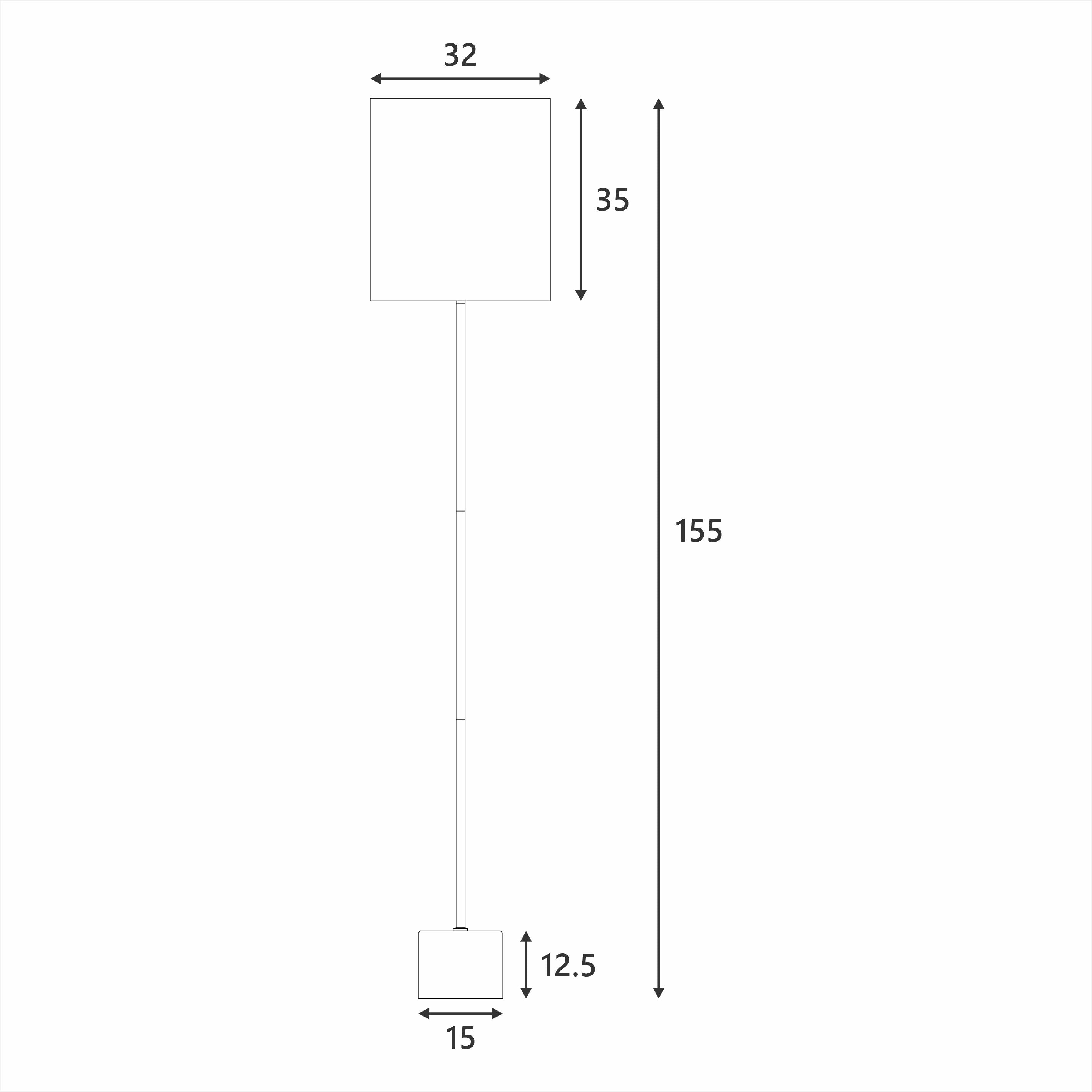 Lexi Wigwam Floor Lamp