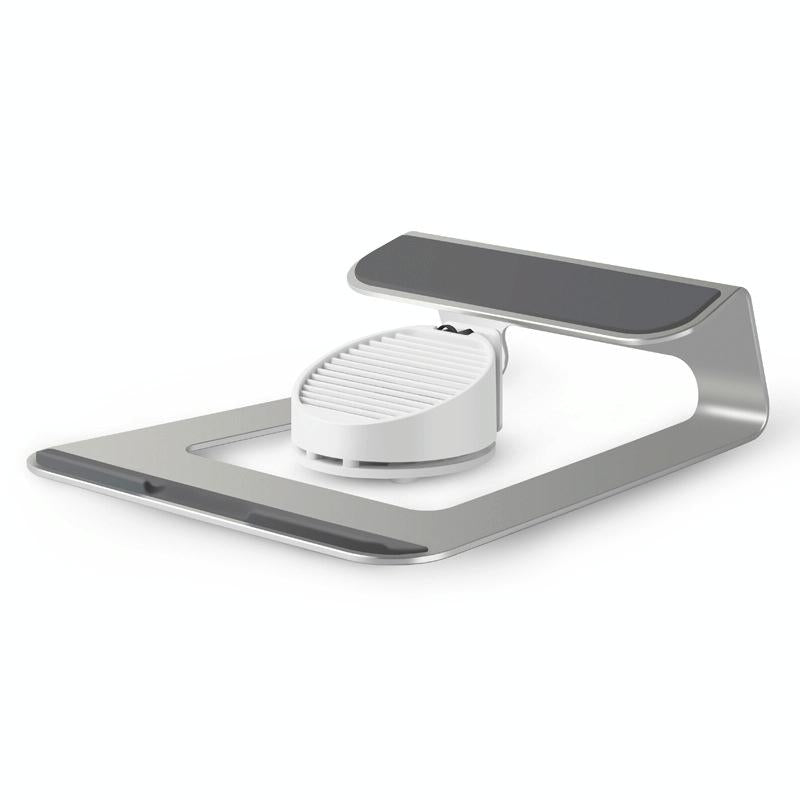 Aluminum Laptop Stand with USB Cooling Fan